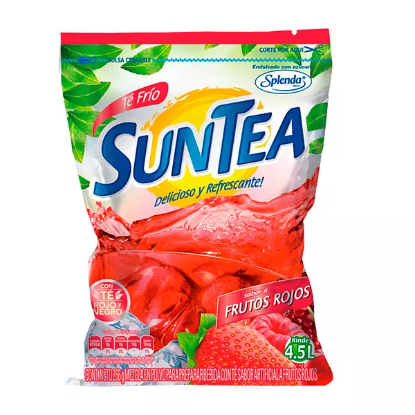 Suntea Frutos Rojos 4.5l 120g