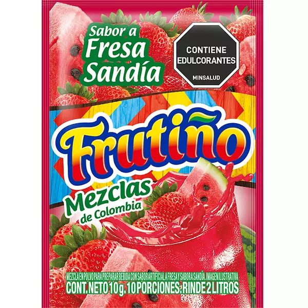 Fresco Frutiño Fresa Fresa Sandia 2l 10g