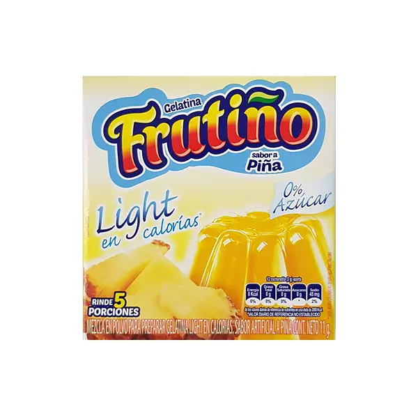 Gelatina Frutiño Line Piña 11.2g