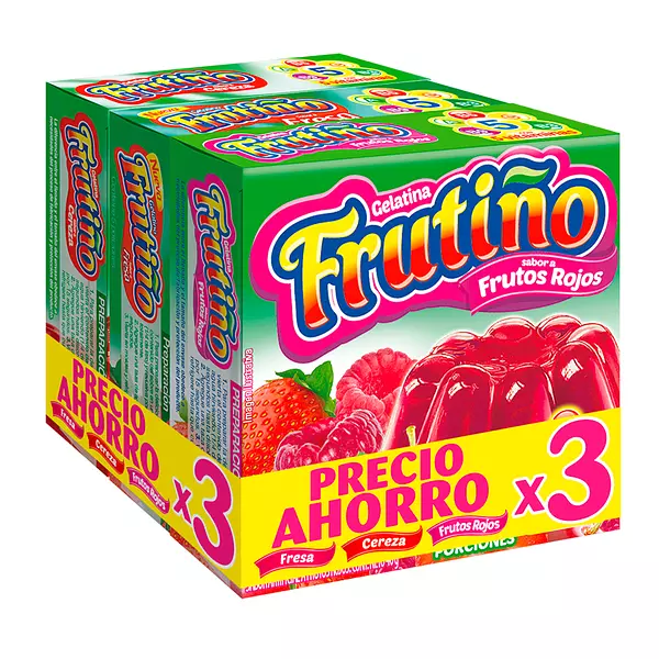 Gelatina Frutiño Light Multisabor 3*11.2g