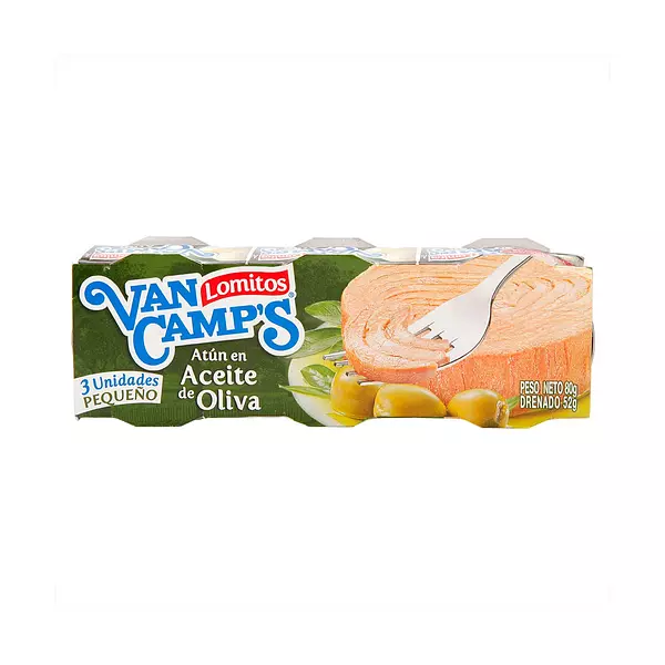 Atun Van Camps de Aceite de Oliva 3*60g