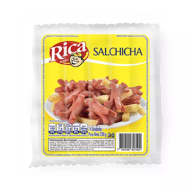 Salchicha Rica 230g