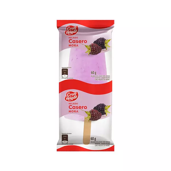 Helado Crem Helado Casero Mora 60g