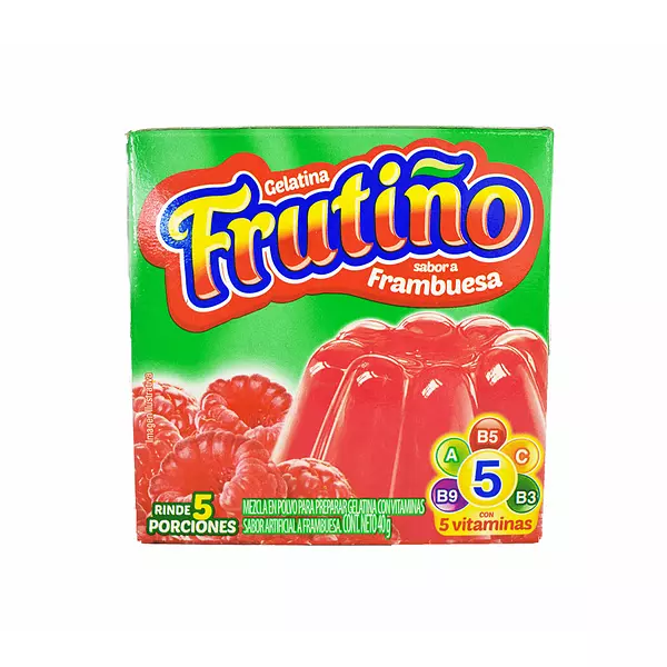 Gelatiña Frutiño Frambuesa 14g