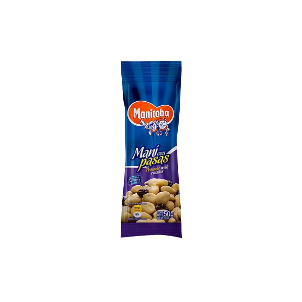 Mani Manitoba con Pasas 50g