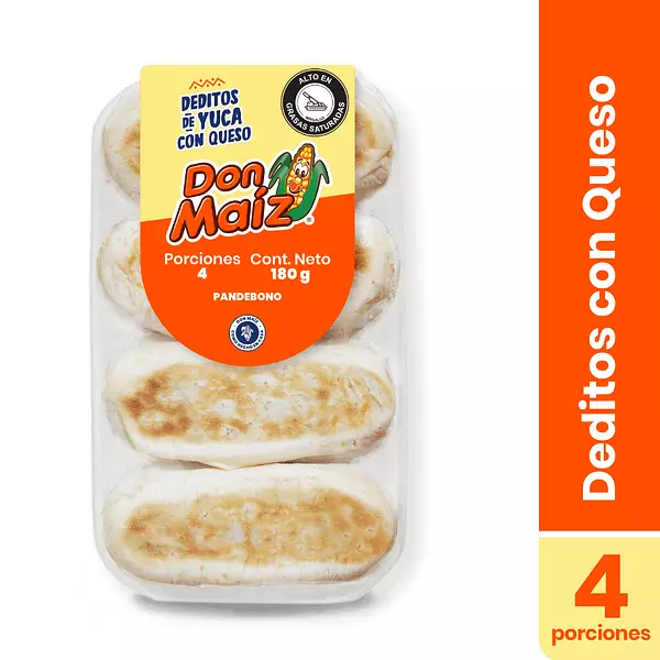 Deditos de Yuca con Queso Don Maiz 180g