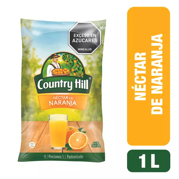 Nectar Country Hill Naranja Bolsa 1l