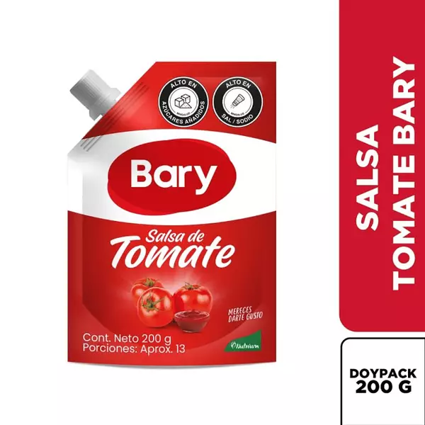 Salsa de Tomate Bary Doypack 200g