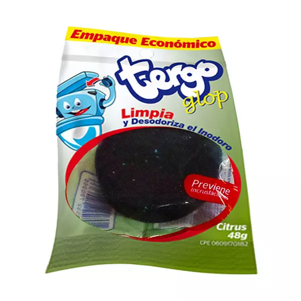 Cof Tergo Glop Limpia Inodoros x 48gr Citrus