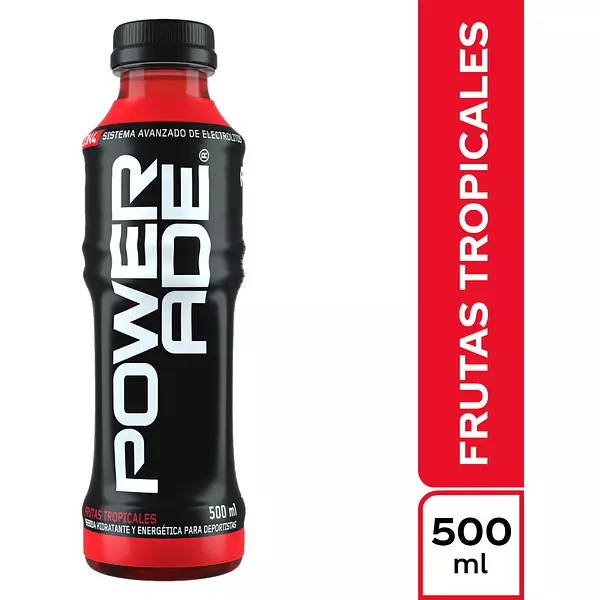 Powerade x 500ml Frutas Tropicales