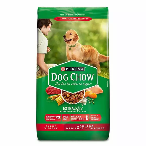 Purina Dog Chow x 4000gr Razas Mediana Grande