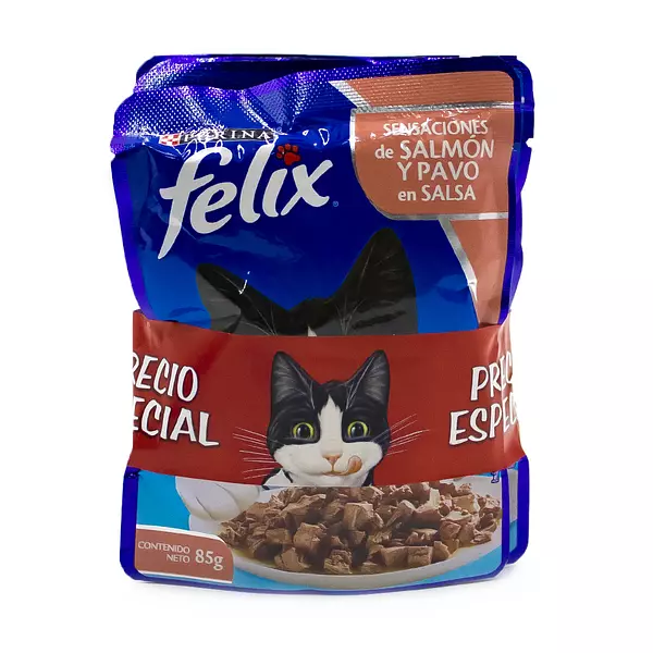 Alimento para Gatos Felix Pouch 4*85g