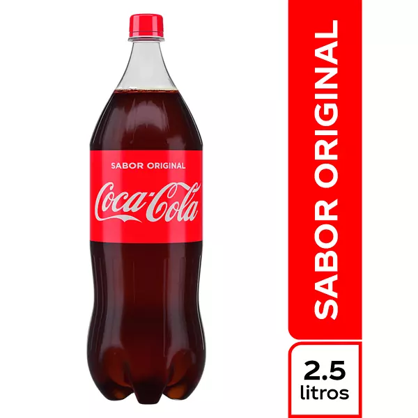 Gaseosa Coca Cola 2½ L