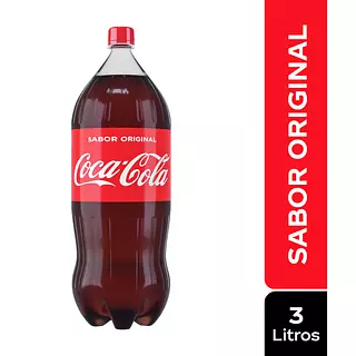 Gaseosa Cocacola 3 Lt