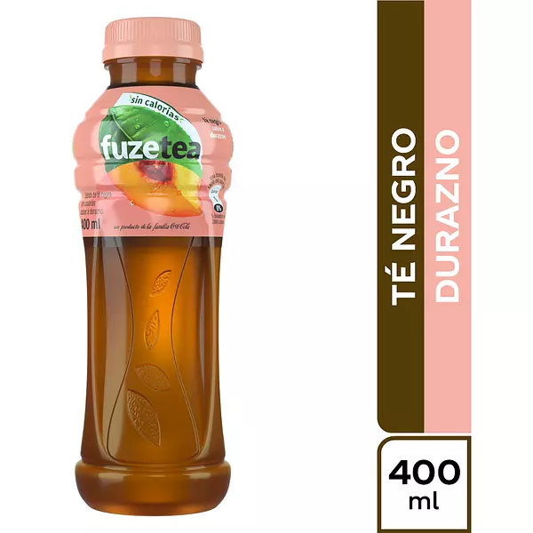 Fuze Tea x 400ml Negro Durazno