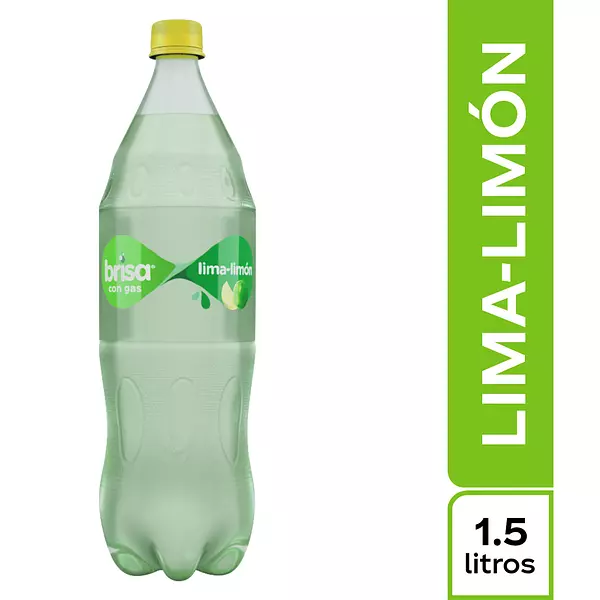 Agua Brisa 1.5l Lima Limon con Gas