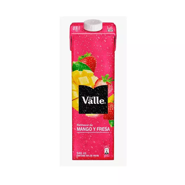 Refresco del Valle Tetra Pak Mango y Fresa 946ml