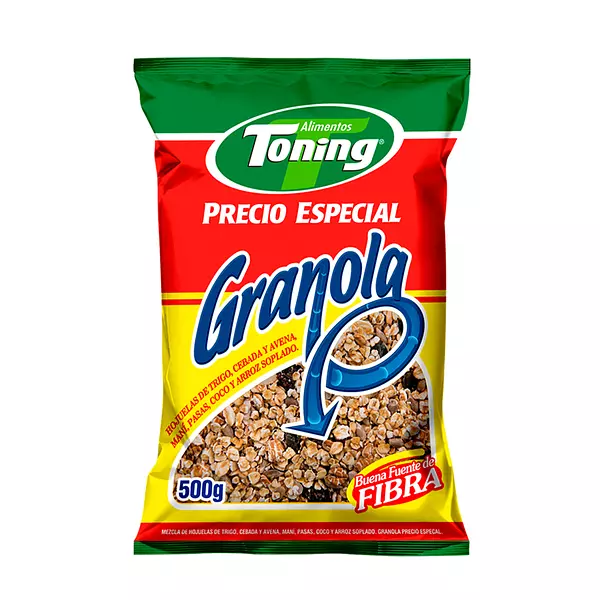 Toning x 500gr Granola Precio Especial