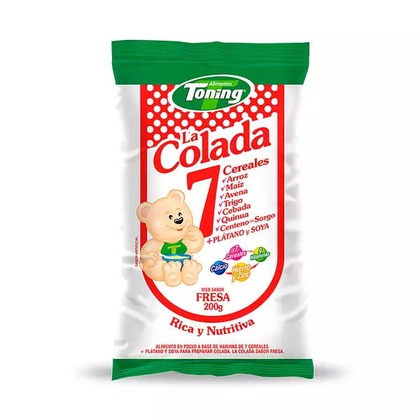 Toning x 200gr La Colada Fresa