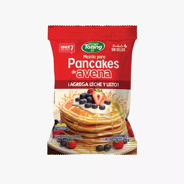 Mezcla para Pancakes Toning de Avena 280g