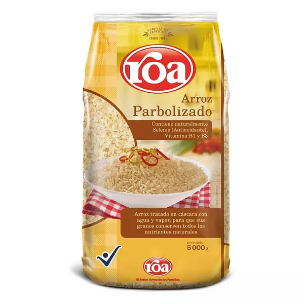 Arroz Roa Parbolizado 5000g