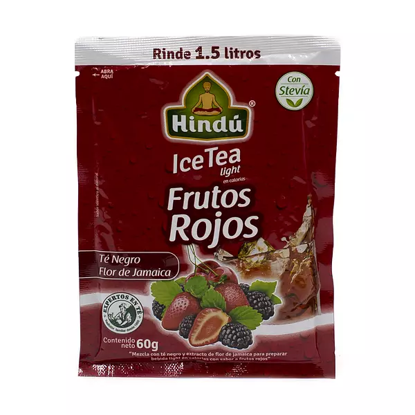 Hindu Ice Tea x 60gr Light Frutos Rojos