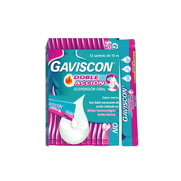 Gaviscon Doble Accion Liquido x 12 Sobres