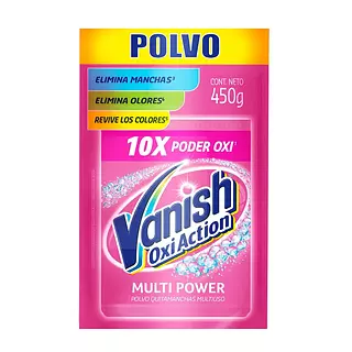 Desmanchador Vanish Rosa Doypack 450g