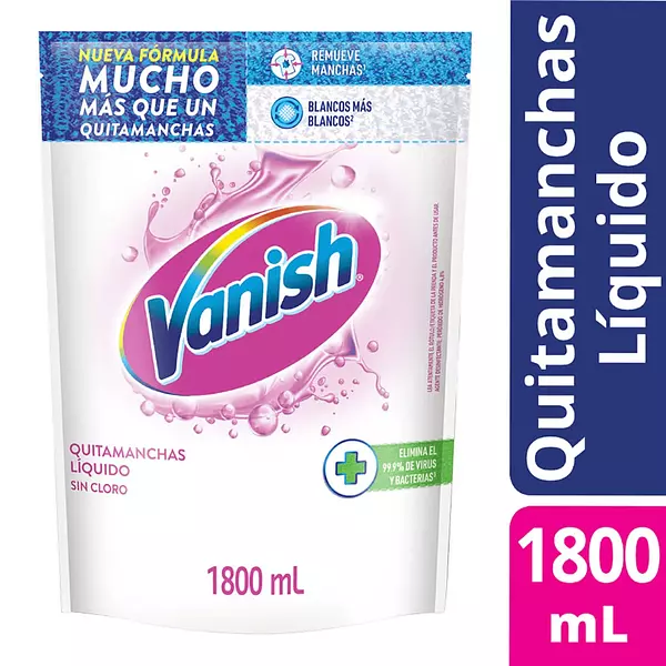 Desmanchador Vanish Blanco Doypack 1800ml