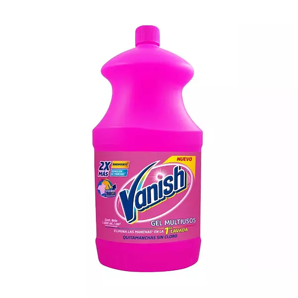 Desmanchador Vanish Rosa Doypack 1800ml + 800ml