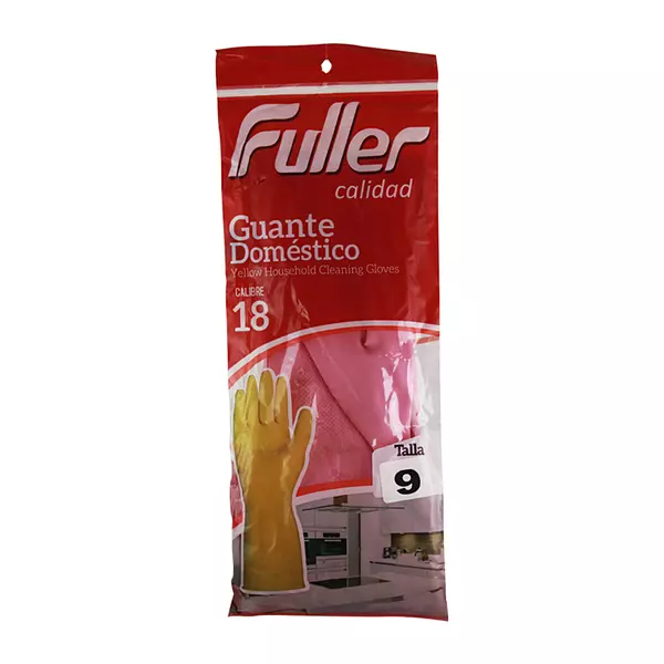 Guante Fuller Domestico Rosado 8