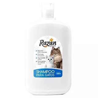 Shampoo Para Mascotas Razan Gatos 1000ml