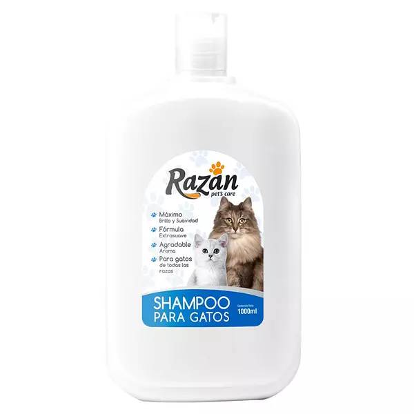 Shampoo Para Mascotas Razan Gatos 1000ml