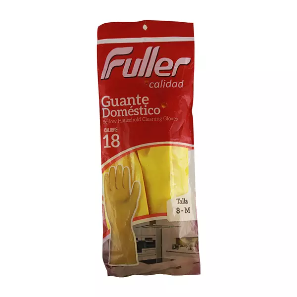 Guante Fuller Domestico Amarillo 8