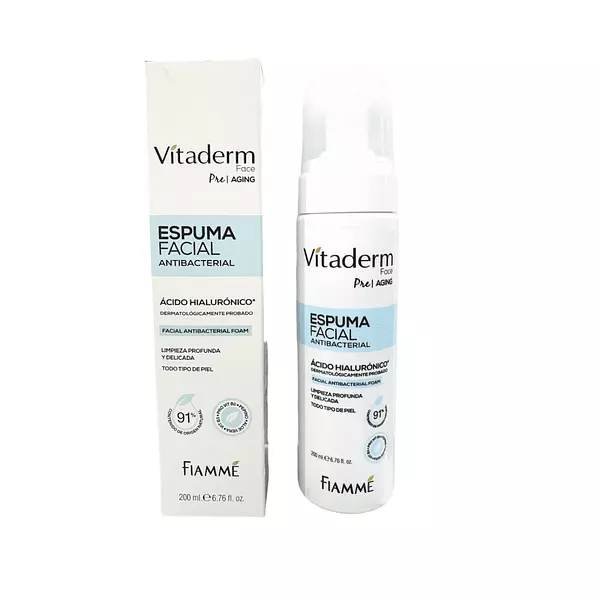 Espuma Facial Vitaderm Pre/Aging 200ml