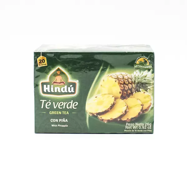 Te Hindu Verde x 20 con Piña