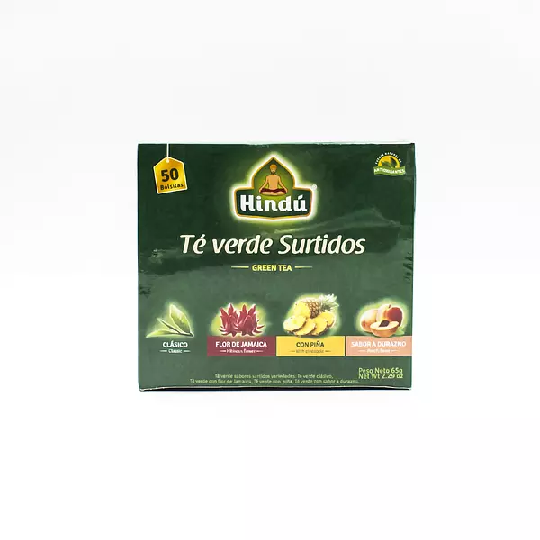 Te Hindu x 50 Verde Sabores Surtidos