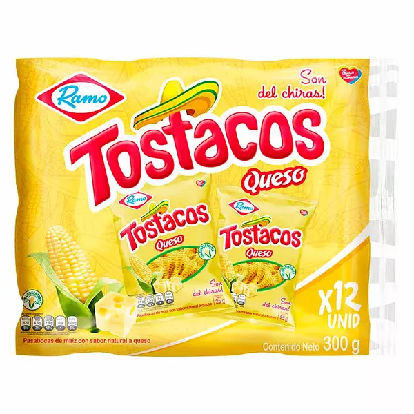 Tostacos de Queso Ramo 12*25g