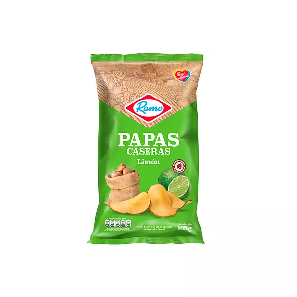 Papa Casera Ramo Limon 105g