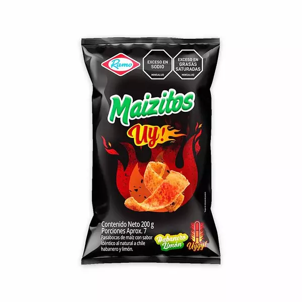 Maizitos Ramo Habanero Limon 200g