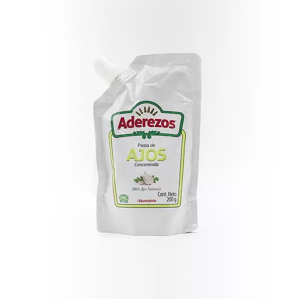 Salsa Aderezos Sazonadora Ajo Doypack 200g