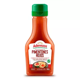 Salsa Aderezos Pimentones Rojos 265ml