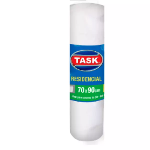 Bolsa de Aseo Task Mediana Blanca 70*90 10und