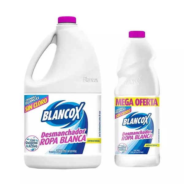 Desmanchador Ropa Blanca Blancox P.E. 2000ml + 1000ml