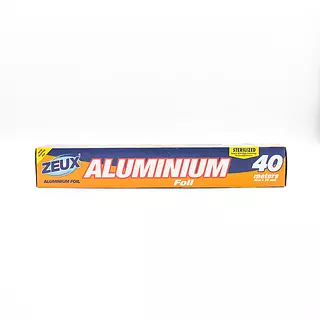 Papel Aluminio Zeux x 40m Caja