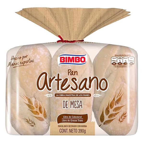 Pan Artesano Bimbo de Mesa 390g