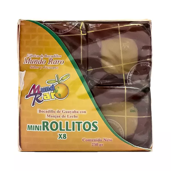 Mundo Raro x 250gr x 8 Minirollitos