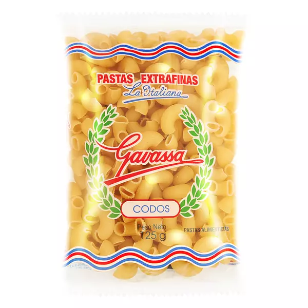 Pasta Gavassa 125g Coditos