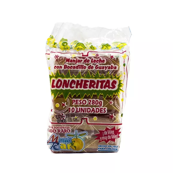 Mundo Raro x 280gr x 10 Loncheritas