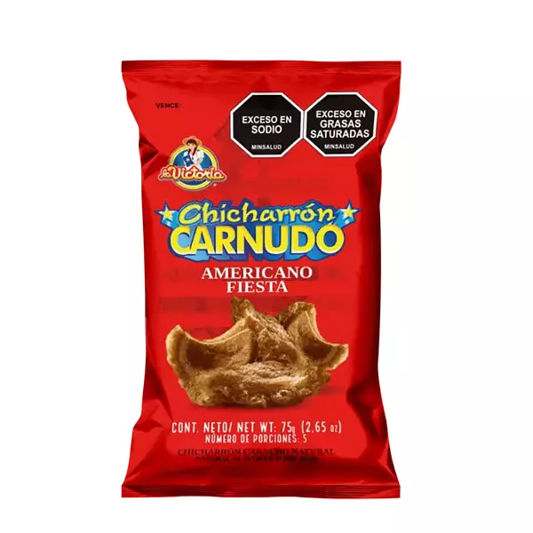 Chicharron Carnudo Fiesta La Victoria 75g